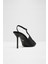 Eluse Ayakkabı Orta Boy Topuklu - Siyah 2