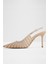 Eluse Ayakkabı Orta Boy Topuklu - Naturel 3