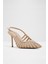 Eluse Ayakkabı Orta Boy Topuklu - Naturel 4