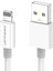 Bfs DC79 1m 3A USB To Lightning Hızlı Şarj Kablo - Beyaz 1
