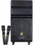 SL-1612B Iki El Mikrofonlu-Kumandalı Usb/sd/bt/fm Taşınabilir Hoparlör 5