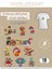 Ütü ile Yapışan Kıyafet Etiketi Paw Patrol 10LU Set 1
