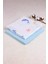 ® Müslin Örtü Bebek 2'li Set Okyanus Desen - Mint Renk 2 Katlı %100 Organik Pamuk 110X110 cm 1