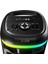 MD-64BT 60W 1 Adet Kablosuz Mikrofonlu Usb+Tf+Tws+Aux+Bt Destekli Siyah Ses Sistemi 4