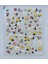 5d Kabartmalı Bahar Çiçekleri Tırnak Süsleme Stickerı Nail Art Süslemeleri 1