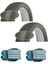 16 Jant 16X2.00 (50-305) Bisiklet Dış Lastiği D1605 x 2 Adet + Panda Iç Lastik Seti 1