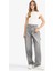 Baggy Fit Yüksek Bel Uzun Jean Yıkamalı PANTOLON D9408AX25SM 1