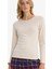 Basic Düz Uzun Kollu Üst-Fall in Love F2546AX25AU 1