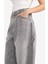 Baggy Fit Yüksek Bel Uzun Jean Yıkamalı PANTOLON D9408AX25SM 6