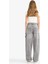 Baggy Fit Yüksek Bel Uzun Jean Yıkamalı PANTOLON D9408AX25SM 7