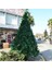 300 cm Yılbaşı Ağacı 1800 Gür Dallı Metal Gövde Metal Ayak 200 Süs Hediyeli 3
