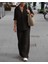 Barbora Keten Günlük Ikili Takım Alt Üst LN17SIYAH9 2
