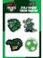 Ütü ile Yapışan Dokuma Arma/patch Takım, Taraftar Modeli - Bursaspor Temalı Arma Seti -4’lü Patch (Timsah & Futbol Temalı) 1