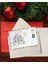 Yılbaşı Ev Temalı Kartpostal ve Zarf Seti, Yeniyıl, Noel, Tebrik ve Hediye Kartı, 6 Adet, 10X15 cm 3