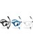 F1 Black + Dry Maske Şnorkel Seti Clear-Lıght Blue 1