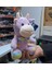 Oyuncak Peluş Sevimli Uyku Arkadaşı Inek 20 cm 2