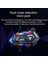 Buğz Y20 Motor Kurye Kask Kulaklık Rgb Modlu Bluetooth Motosiklet Kulaklık 5.3 Bluetooth Interkom 5