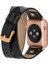 Apple Watch Uyumlu Deri Kordon 42-44-45MM Dt Rg Rst1 2