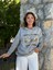 NC56152 Italyan Leopar Baskılı Kapüşonlu Sweatshirt Gri 3