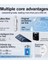 F588 Dijital Göstergeli Makaralı Titreşimli Bluetooth Kulaklık Bt 5.4 ( Lisinya ) 5