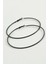 Ince Boru Metal Halka Küpe 8-9-10 cm 1