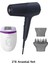2300W Saç Kurutma Makinesi ve Yıkanabilir Epilatör Seti, Beyaz Renk 1