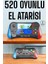 Retro 500 Oyunlu Nostaljik Oyunlu El Atari Gamebox Oyun Konsolu Çift Destekli 2