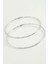 Noktalı Metal Halka Küpe 8-9-10 cm 1