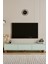 Mila mint yeşili Mdf 200 cm Tv Ünitesi Raflı,kapaklı,ayaklı 1