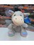 Oyuncak Peluş Sevimli Uyku Arkadaşı Eşek 20 cm 1