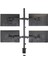 Sline M054 13-27'' Hareketli Dört Kollu Masa Üstü Monitör Standı 3