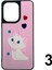 Xiaomi Redmi 13C Uyumlu Casetify Kabartmalı Arka Koruma Kılıf 3