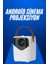 Hd Ayaklı Portatif Projeksiyon Cihazı Android Işlemcili Sinema Projektörü 2