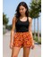 Çiçekli Regular Kadın Short 1