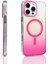 Apple iPhone 16 Pro Max Uyumlu M-Safe Şarj Özellikli Transparan Renk Geçişli Kılıf 3