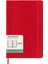 Moleskıne Haftalık Ajanda L Boy Yumuşak Kapak Kızıl Kırmızı 2026 1