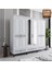 Slope 6 Kapaklı Mdf Ayaklı Tasarım Country Gardırop 2