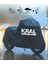 Kral Motor KR-100-2A Motor Branda Siyah Su Geçirmez Logolu Motosiklet Brandası 1