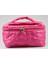 Pembe Kalpli Kapitone Makyaj Çantası 2
