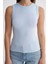 2012 Kadın Slim Fit Basic Atlet Bebe Mavi 5