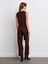 72189 Kemerli Pantolon-Kahve 2