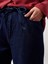72058 Beli Lastikli Denim Pantolon-Lacivert 5