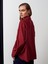 50524 Oversize Süet Gömlek-Bordo 2