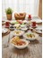 3’lü Porselen Kulplu Kase Seti 15X12X3,5 cm – Kahvaltılık, Meze, Reçellik, Sosluk ve Şık Sunumluk Servis Kaseleri 3