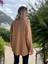 LS6211 Italyan Kalp Desenli Triko Bluz Camel 2