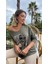 LS6211 Italyan Kalp Desenli Triko Bluz Haki 1