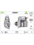 Mars Motoru 12V 1.0kw 8 Dıs Mercedes W168 W169 W245 W414 1