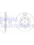 Ön Fren Dısk Havalı 273.7MM Ranger 4x4 98>06 Mazda B2500 98>06 4x4 1