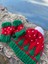Yılbaşı Bere Eldiven Takım Yeni Yıl Merry Christmas Kırmızı Eldiven Şapka Özel Tasarım 2