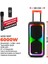 NDR1097 Taşınabilir Tekerlekli Büyük Boy Rgb Işıklı Bluetooth Mikrofonlu Hoparlör 2